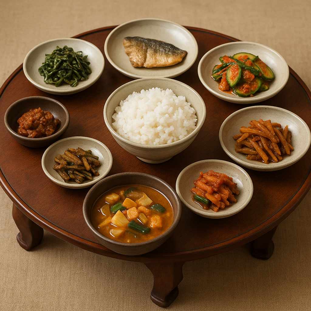 조선시대 사람들의 하루 식단 — 아침·점심·저녁, 신분별 밥상과 계절 음식
