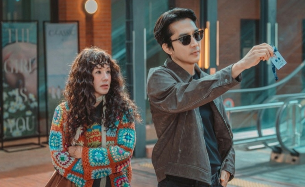 드라마속 엄정화 송승헌 이미지사진