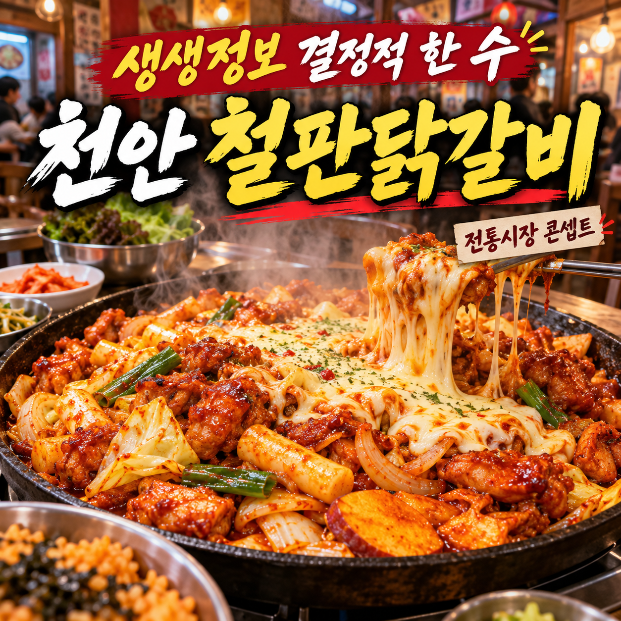 생생정보 결정적한수 천안 철판닭갈비
