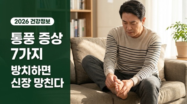 통풍 증상 엄지발가락 통증 한국 남성"