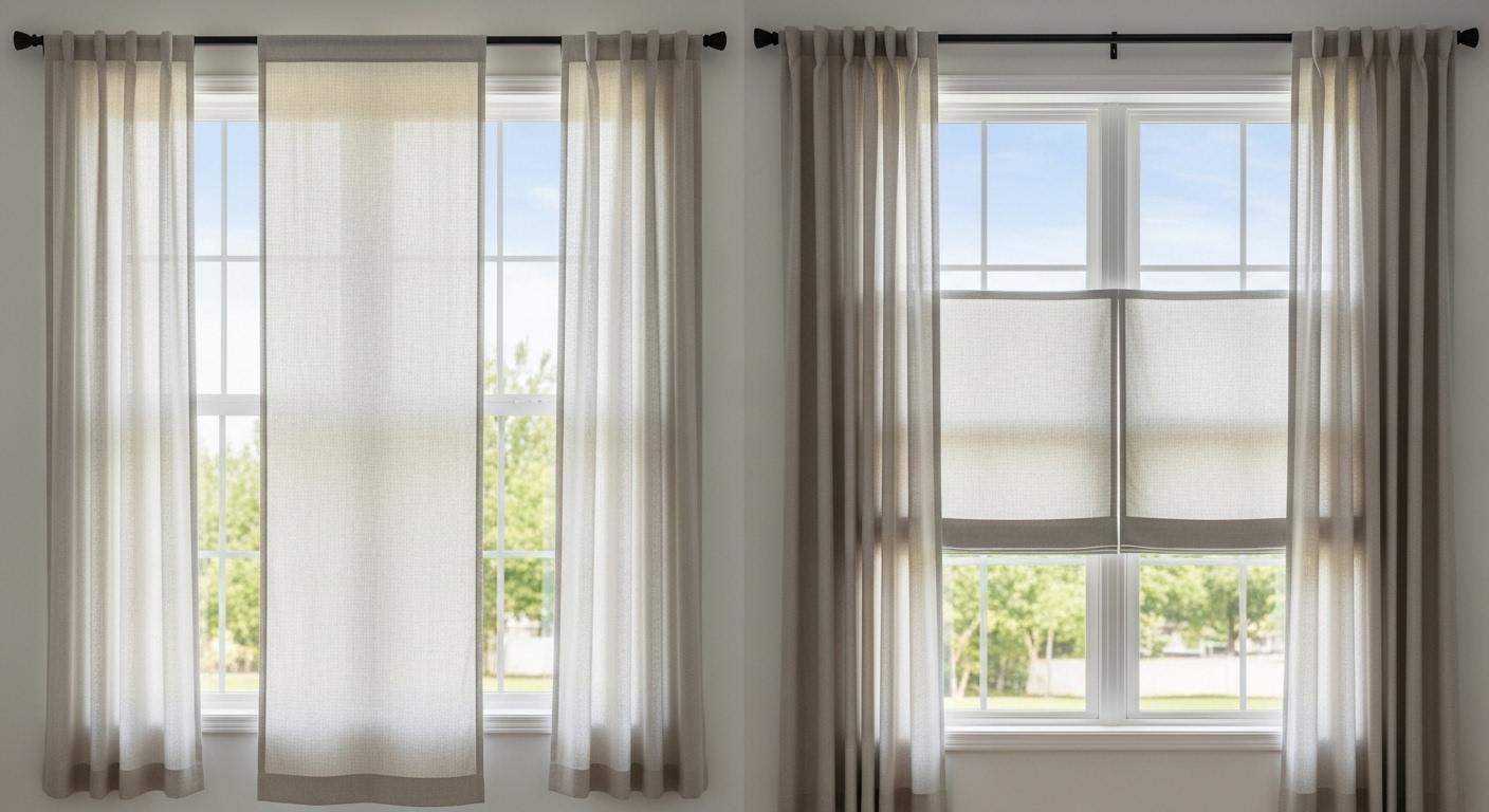 커튼 3폭 4폭 차이