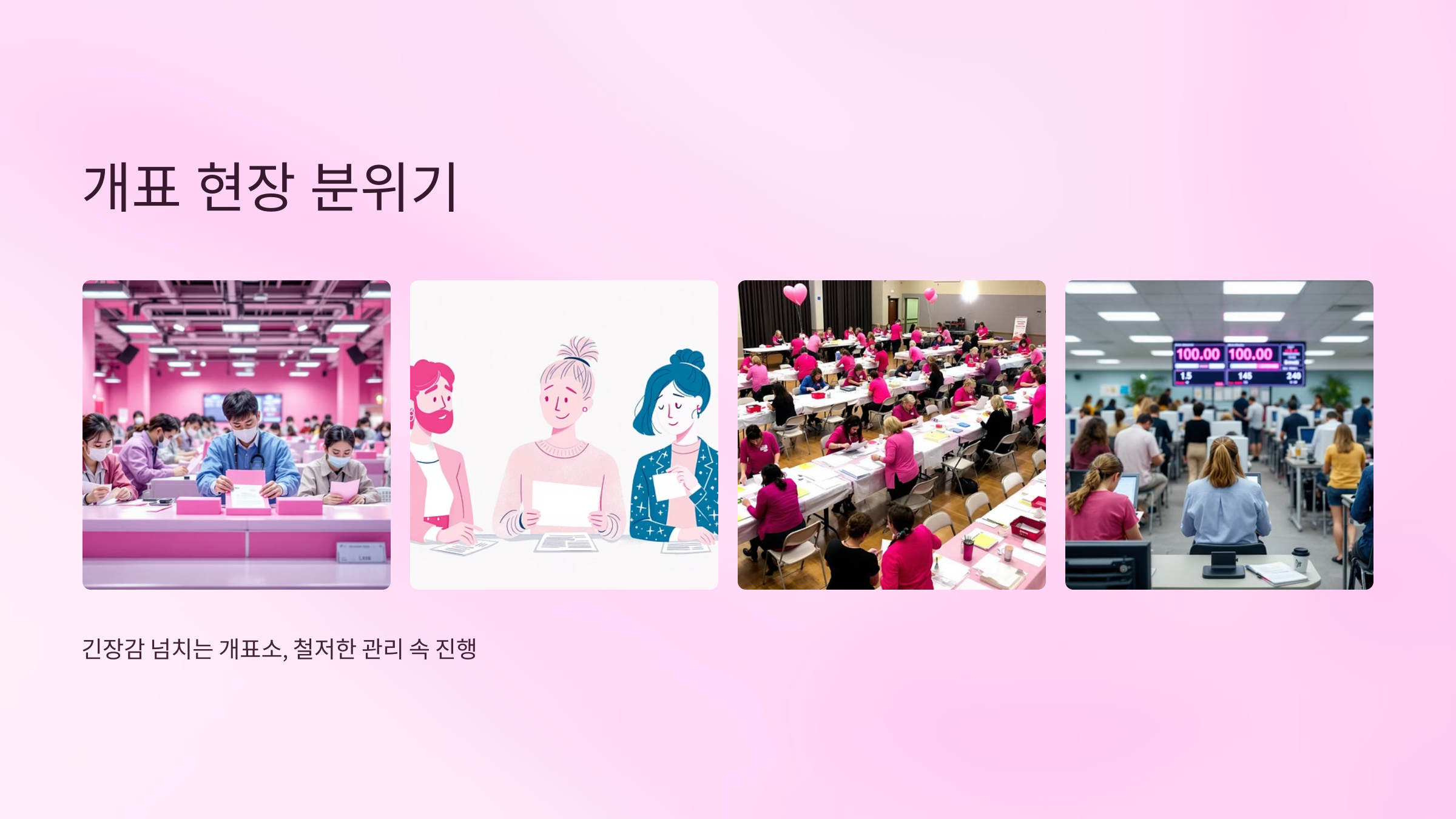 2025년 21대 조기 대선 알바 참관인 신청 방법 및 수당 총정리