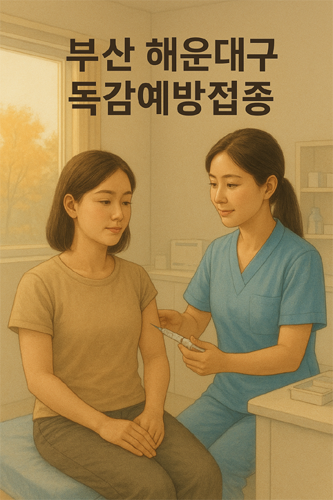 부산 해운대구 독감 예방접종 이미지