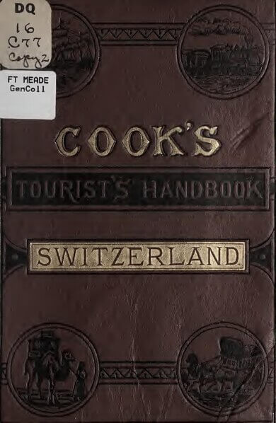 토머스 쿡 스위스 여행 가이드북