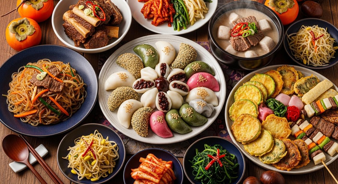 추석 음식 메뉴