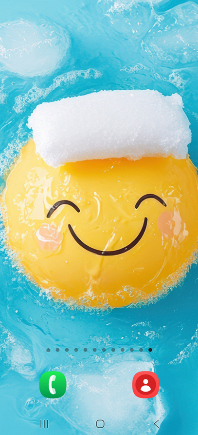 1단계: 홈화면에서 길게 누르기