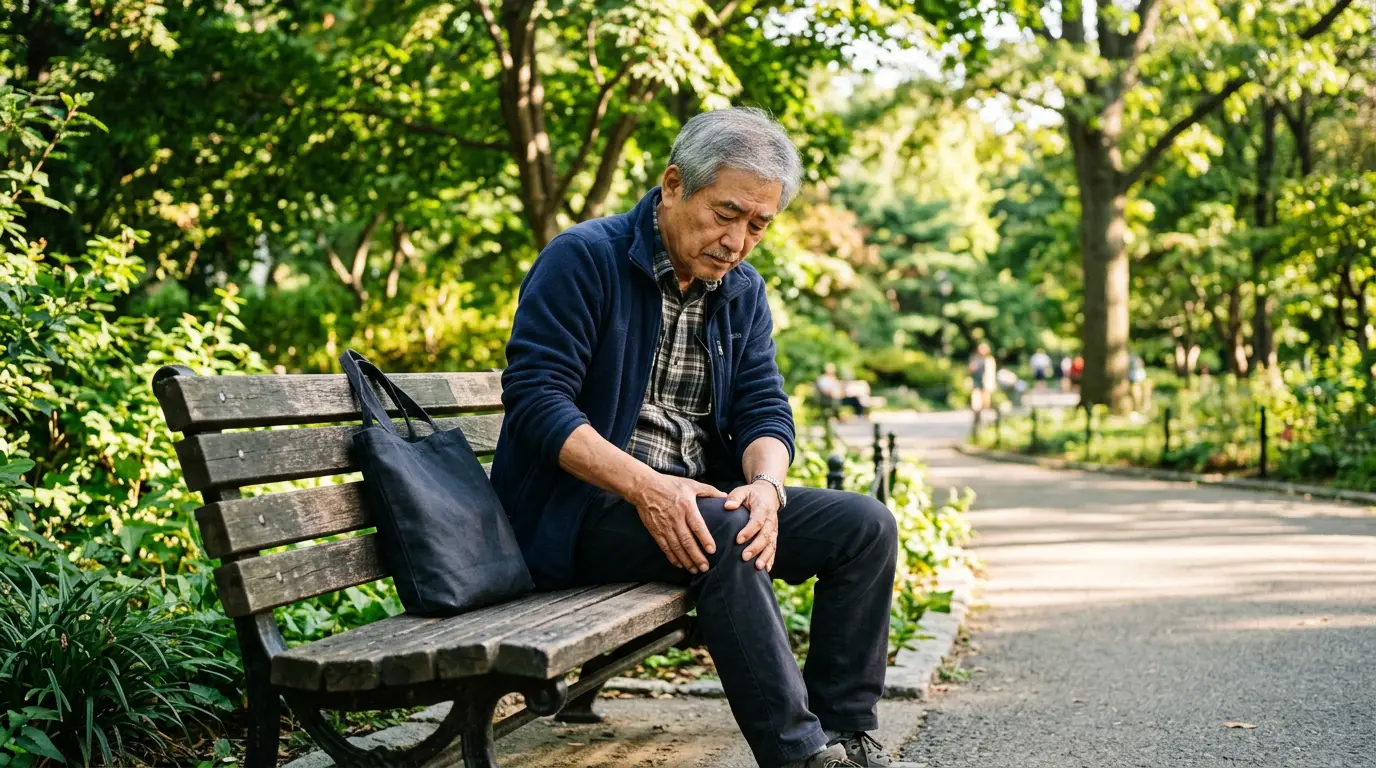 퇴행성 관절염 무릎통증 원인
