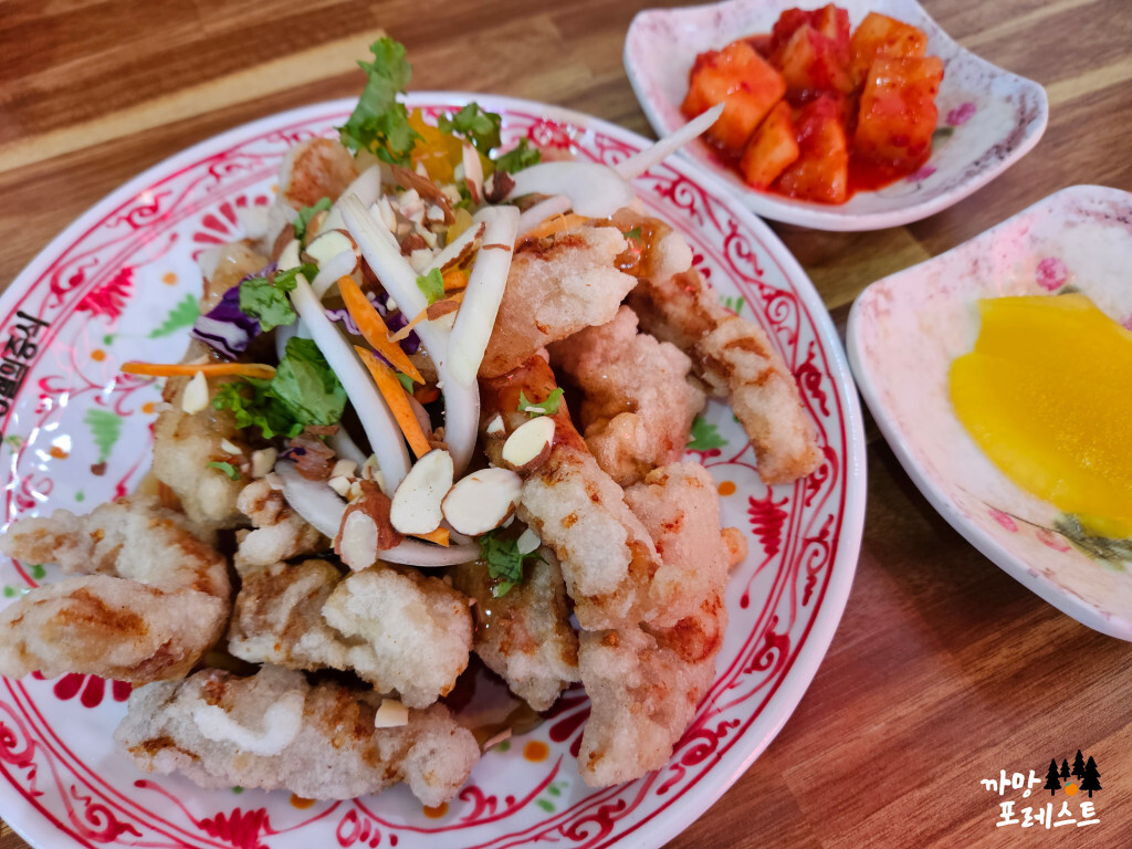 봉담 8월의 중식 밑반찬