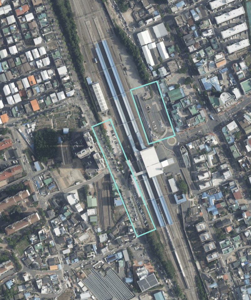 경산역 주차장 위치