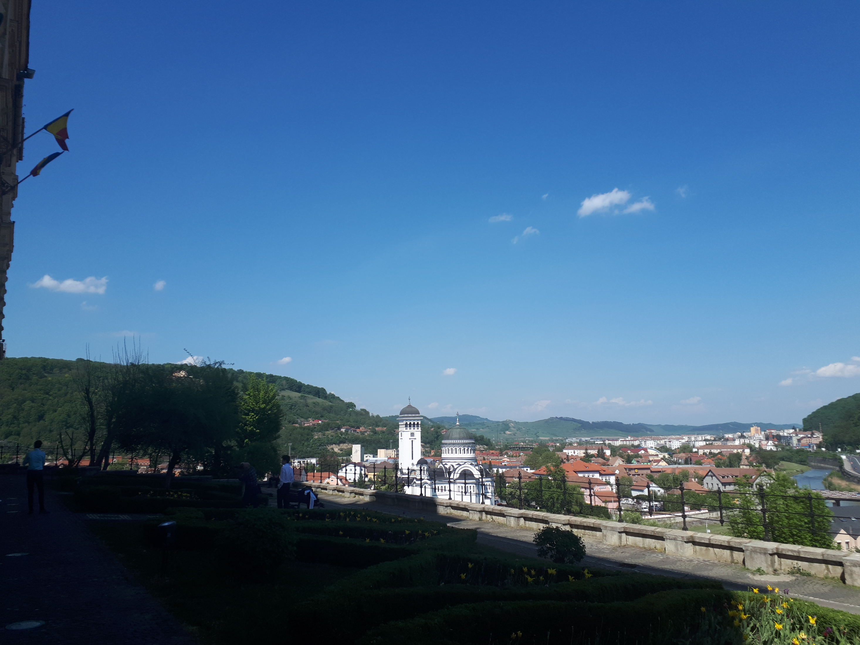 루마니아 시기쇼아라 시청 뒤편 뷰