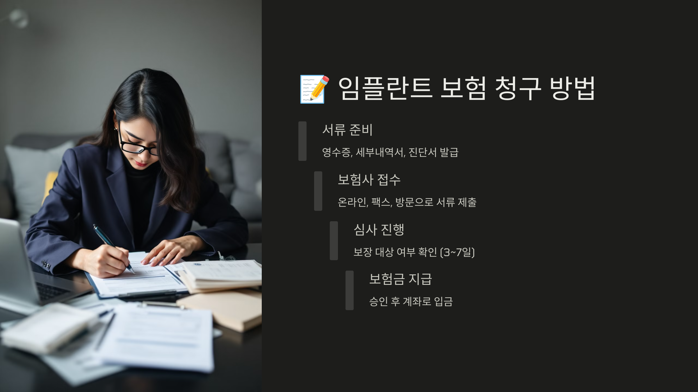 임플란트 보험 청구 방법