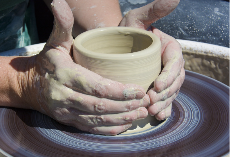 도자기만드는 모습
