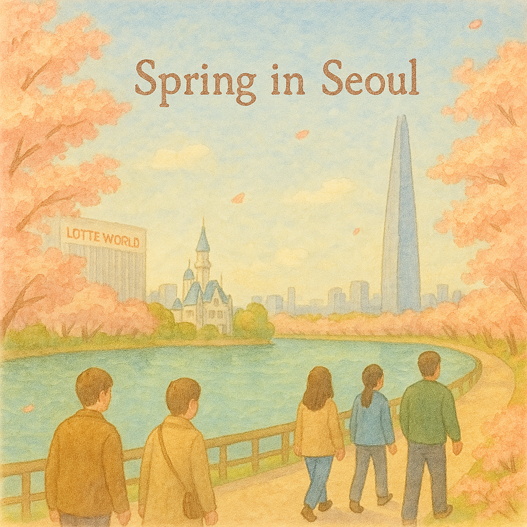 서울 벚꽃의 계절