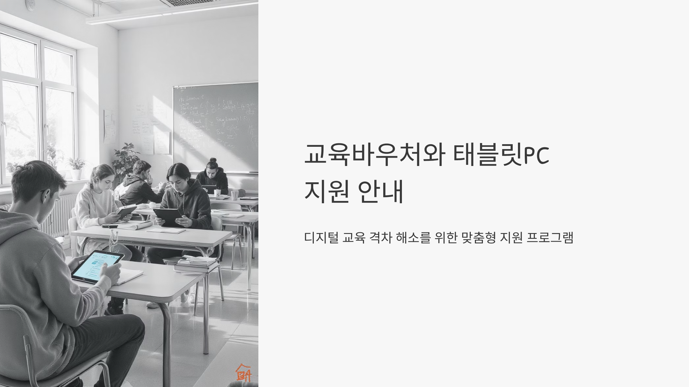 정부 태블릿PC 교육바우처 신청 완벽정리