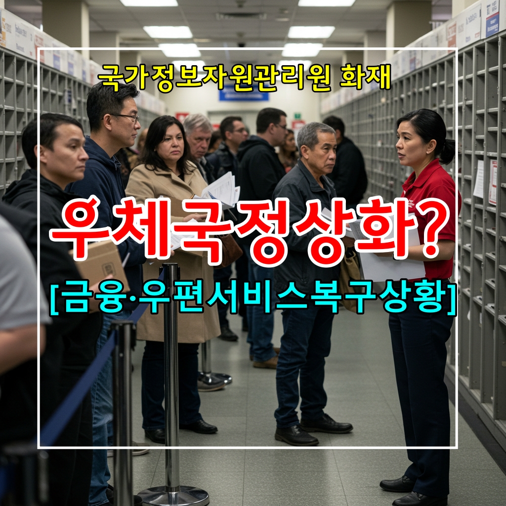 전산화재 우체국정상황