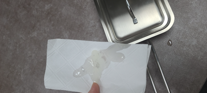 스테인리스 식기 프라이팬 세척법 식용유 키친타올