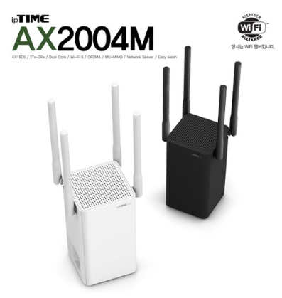 ipTIME 유무선 공유기&#44; BLACK(AX2004M)