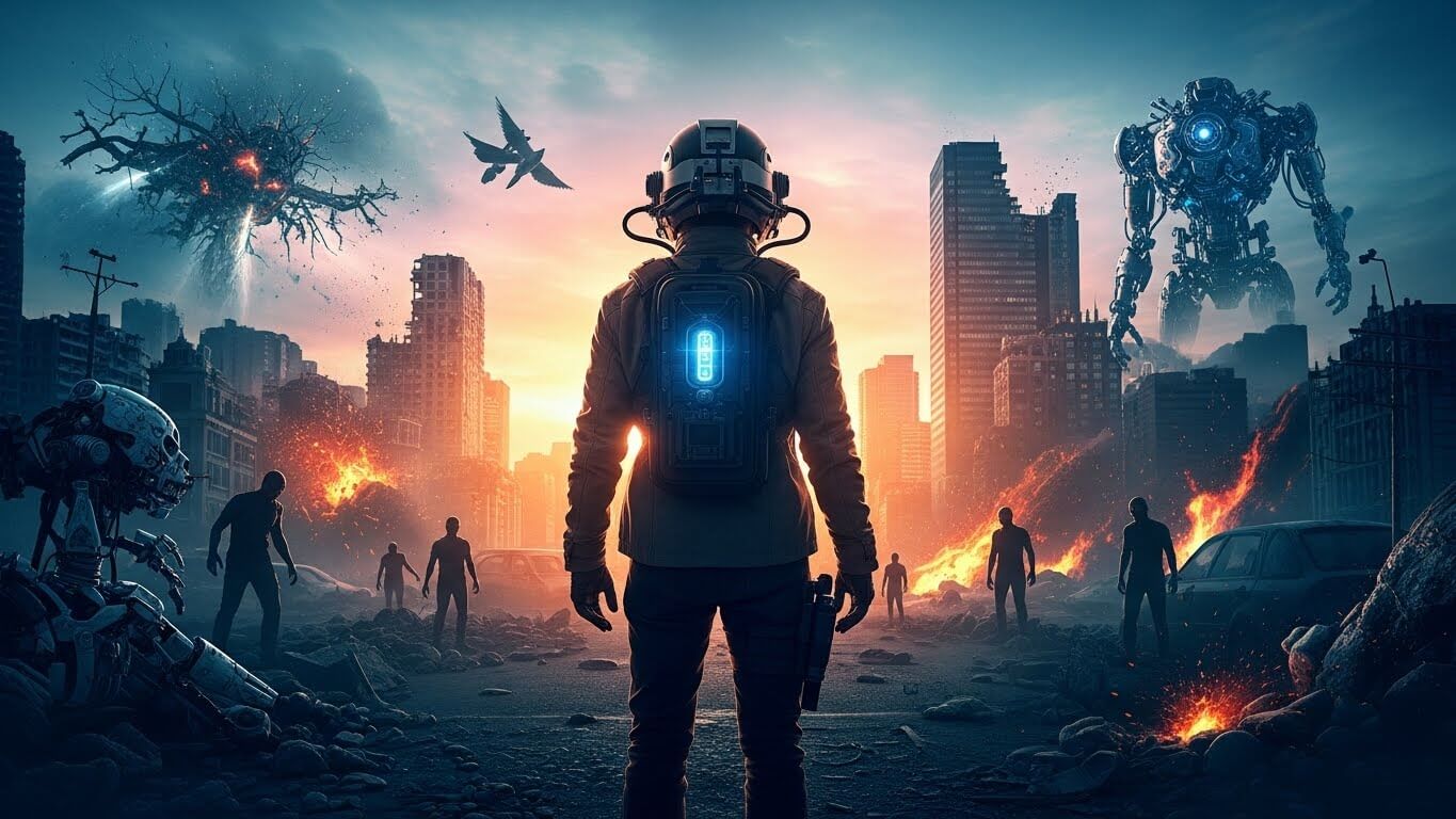 서바이벌 장르의 새로운 물결, 장르 혼합, 실험적 서사,생존 관련 사진