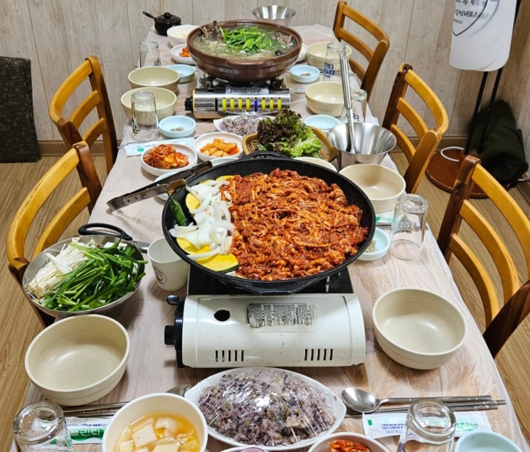 동네한바퀴 창녕 송이닭죽 맛집 위치 및 정보