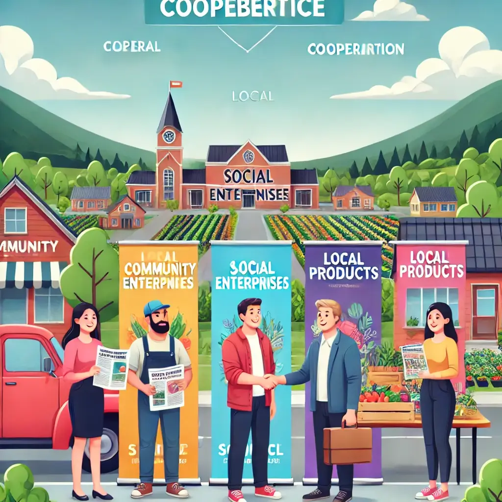 마을기업 관련 사진