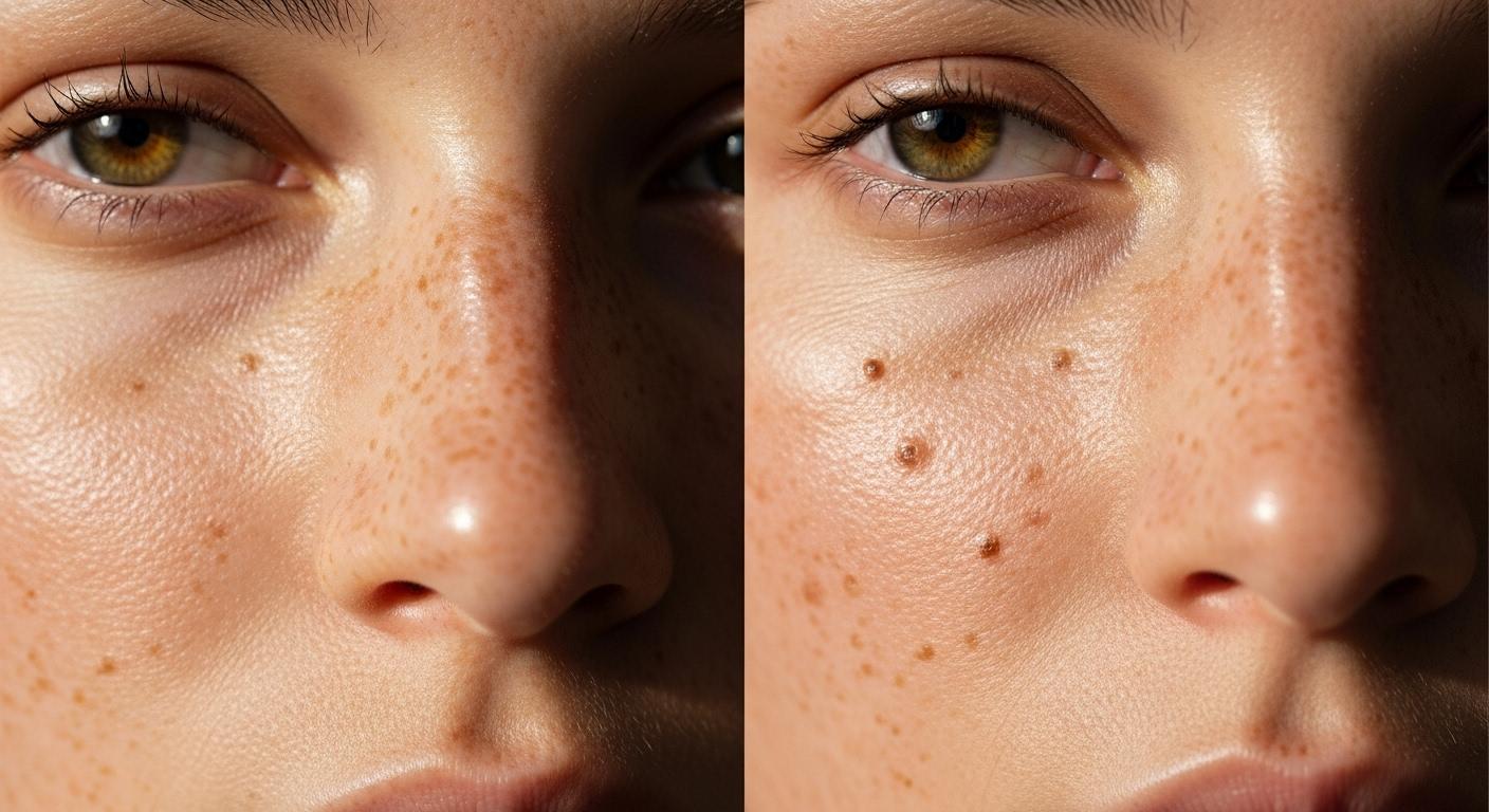 검버섯기미의차이