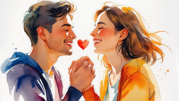 ESTP의 정은 현재에 충실합니다. 미래에 대한 약속보다, 지금의 함께함 속에서 진심을 나눕니다. 그 정은 다소 가볍게 보일 수 있지만, 그 순간순간의 밀도는 결코 얕지 않습니다에 관한 그림