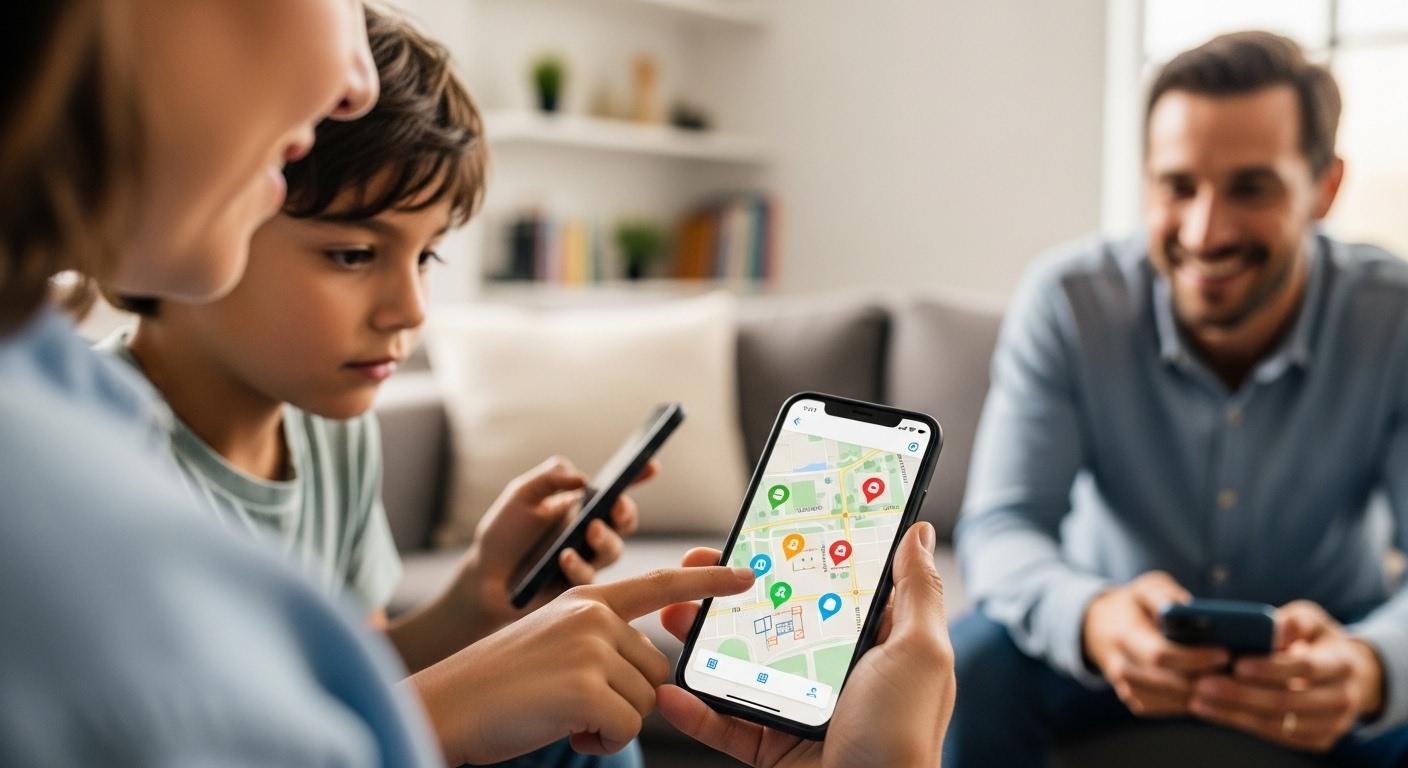 가족 위치확인법