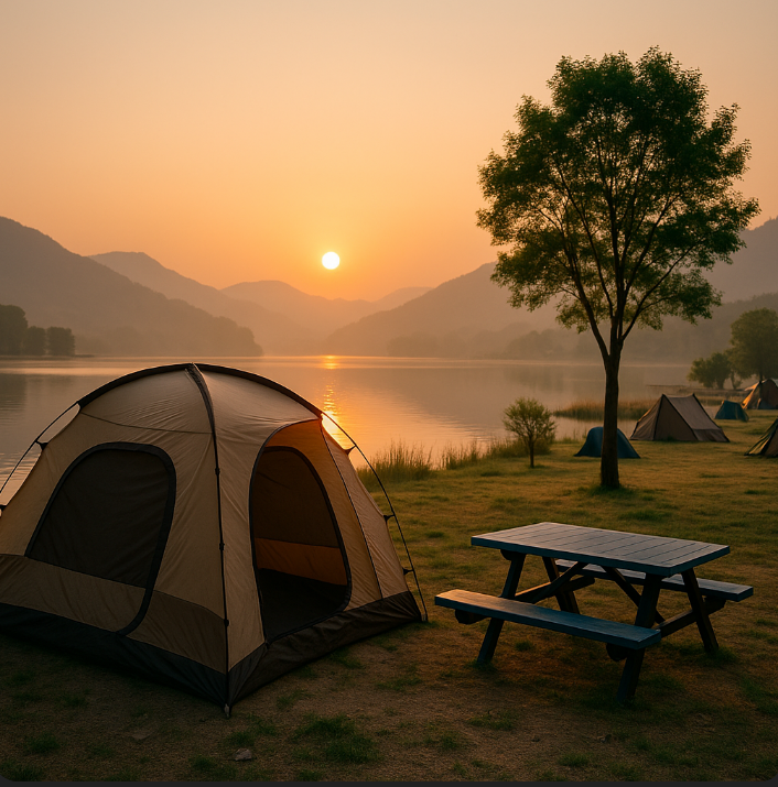 양평 두물머리 캠핑장