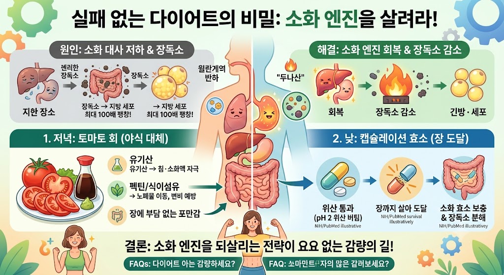 중년 뱃살 다이어트