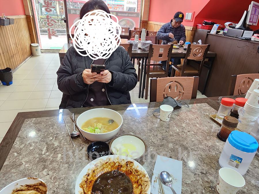 원주 짬뽕상회 실내