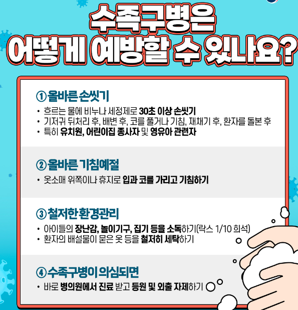 수족구 예방