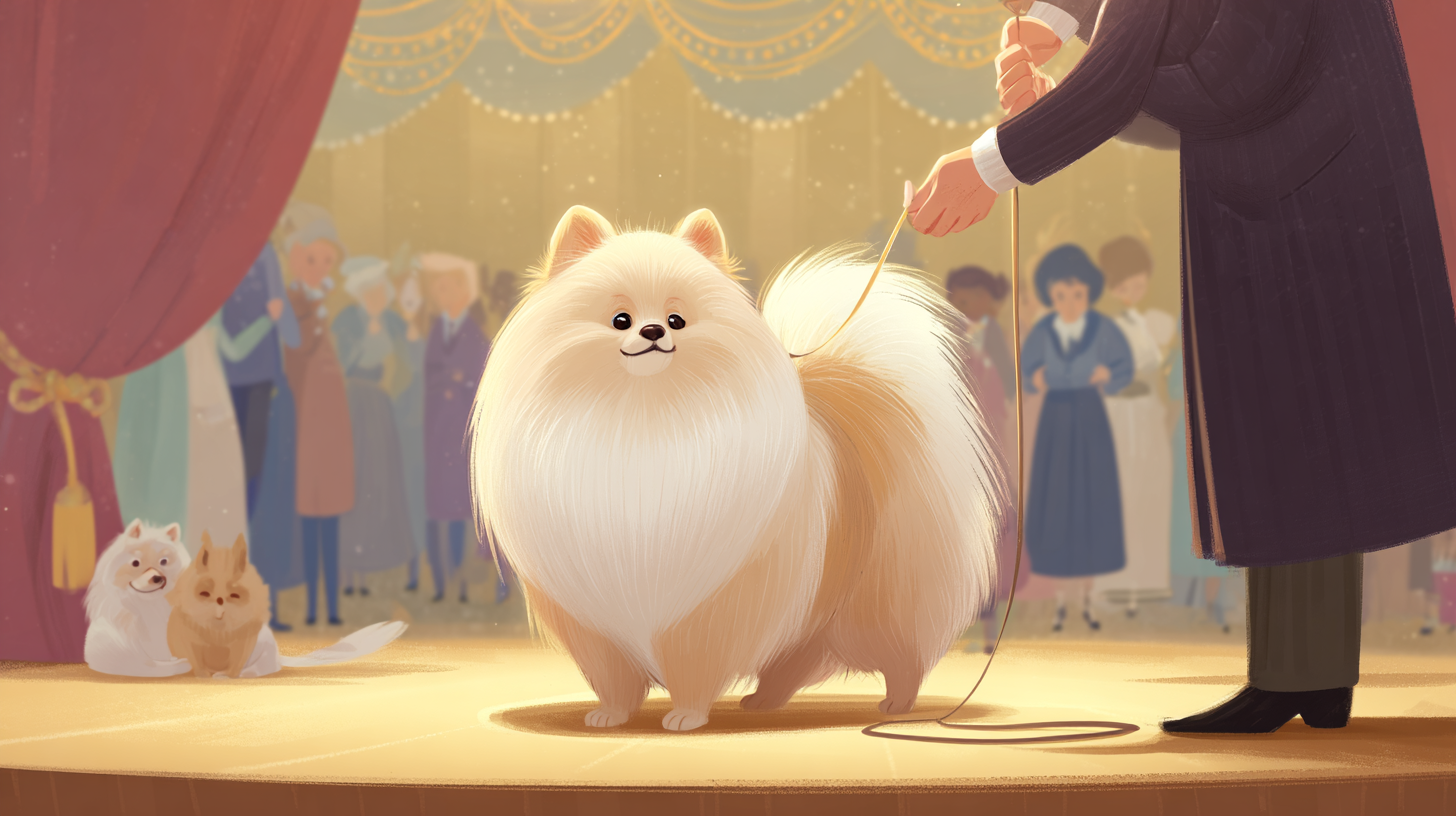 포메라니안 순종 구별법