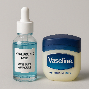 수분앰플과 바세린