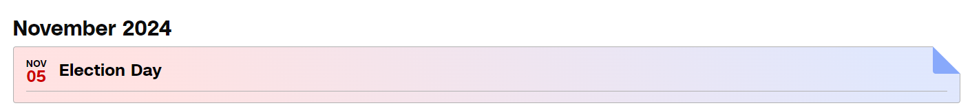 미국대선 2024 일정, 날짜, 지지율 총정리