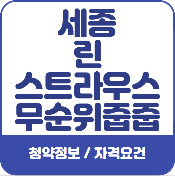 세종-린-스트라우스-무순위-줍줍