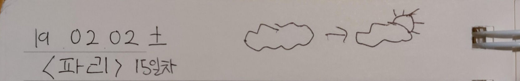 190202 프랑스 파리 날씨