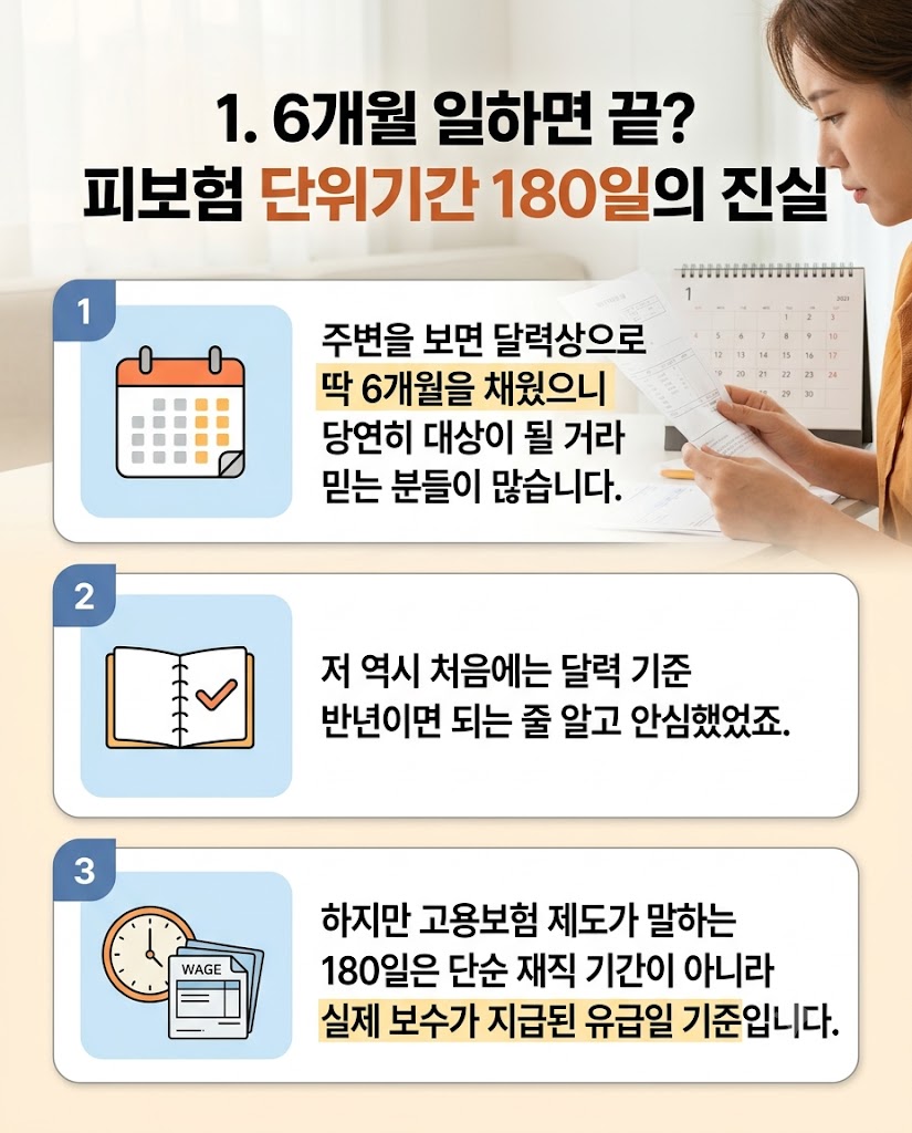 실업급여 조건 180일과 자발적 퇴사, 직접 겪어보고 깨달은 진짜 현실
