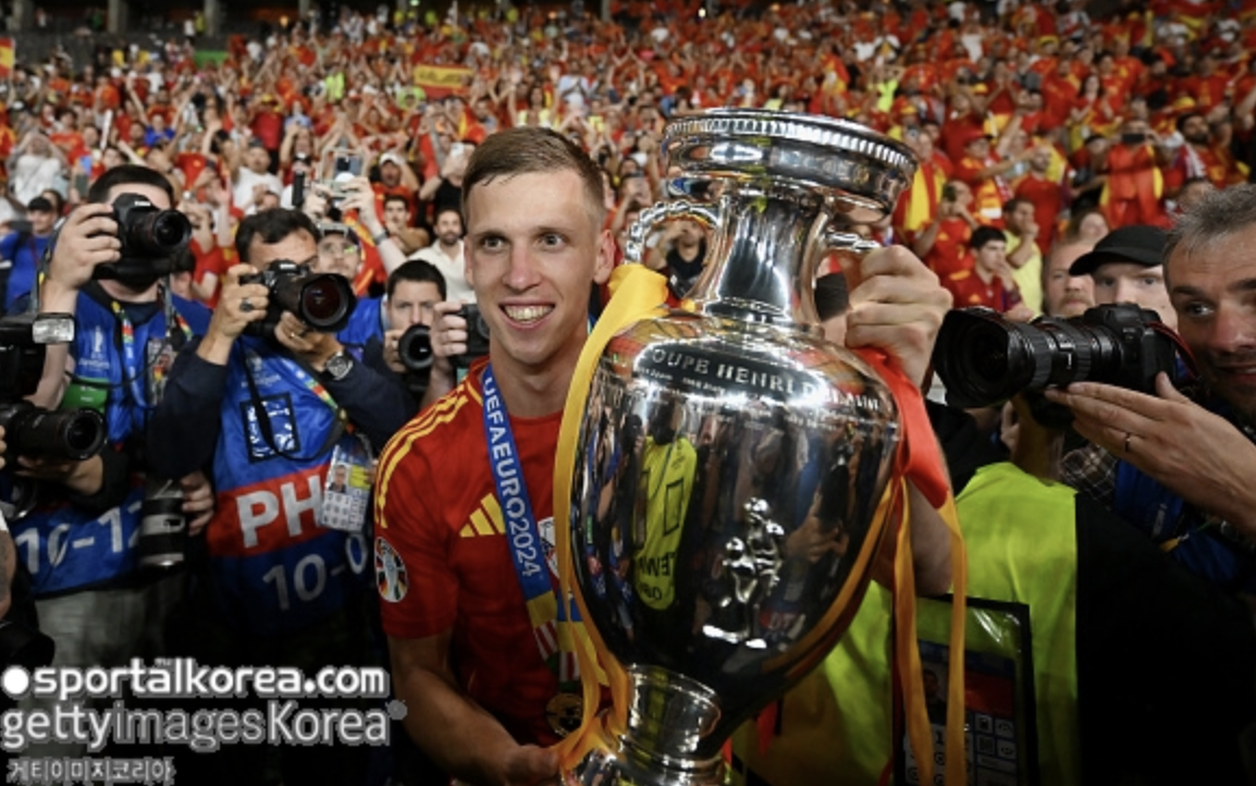 유로 2024 대회 우승 1등 공신 '다니 올모' (사진출처.게티이미지코리아)