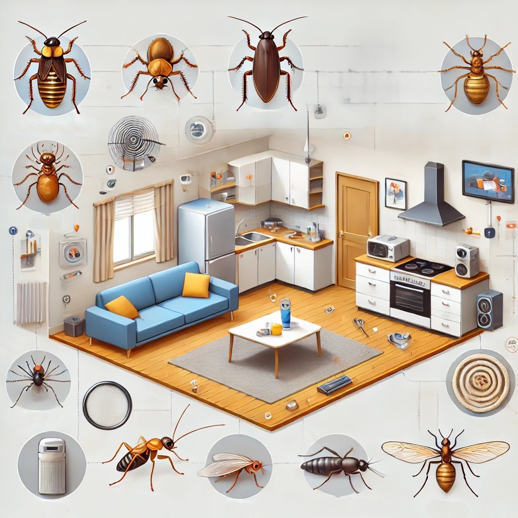 가정집에서 자주 나오는 해충