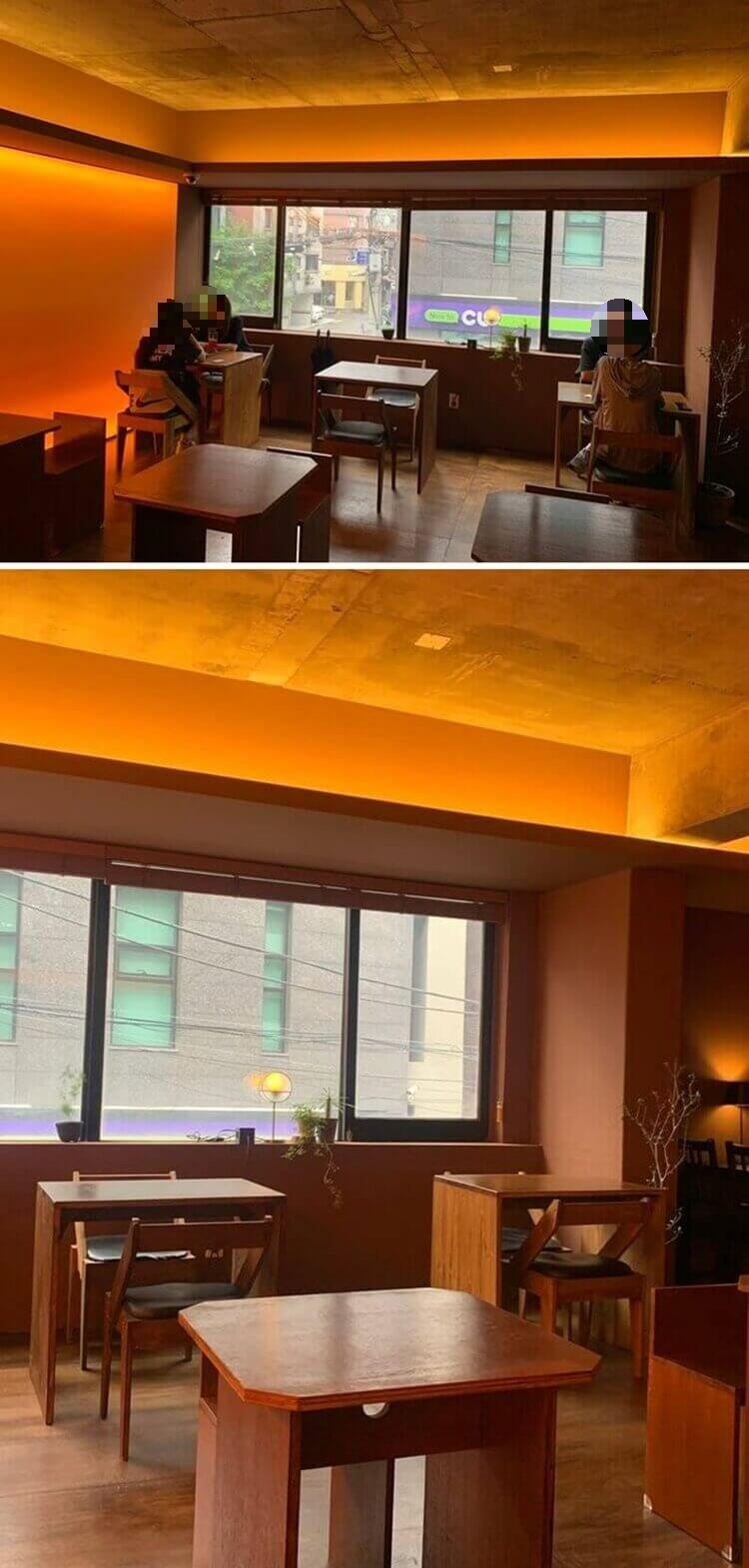 선셋을 잘 느낄 수 있는 앞쪽자리