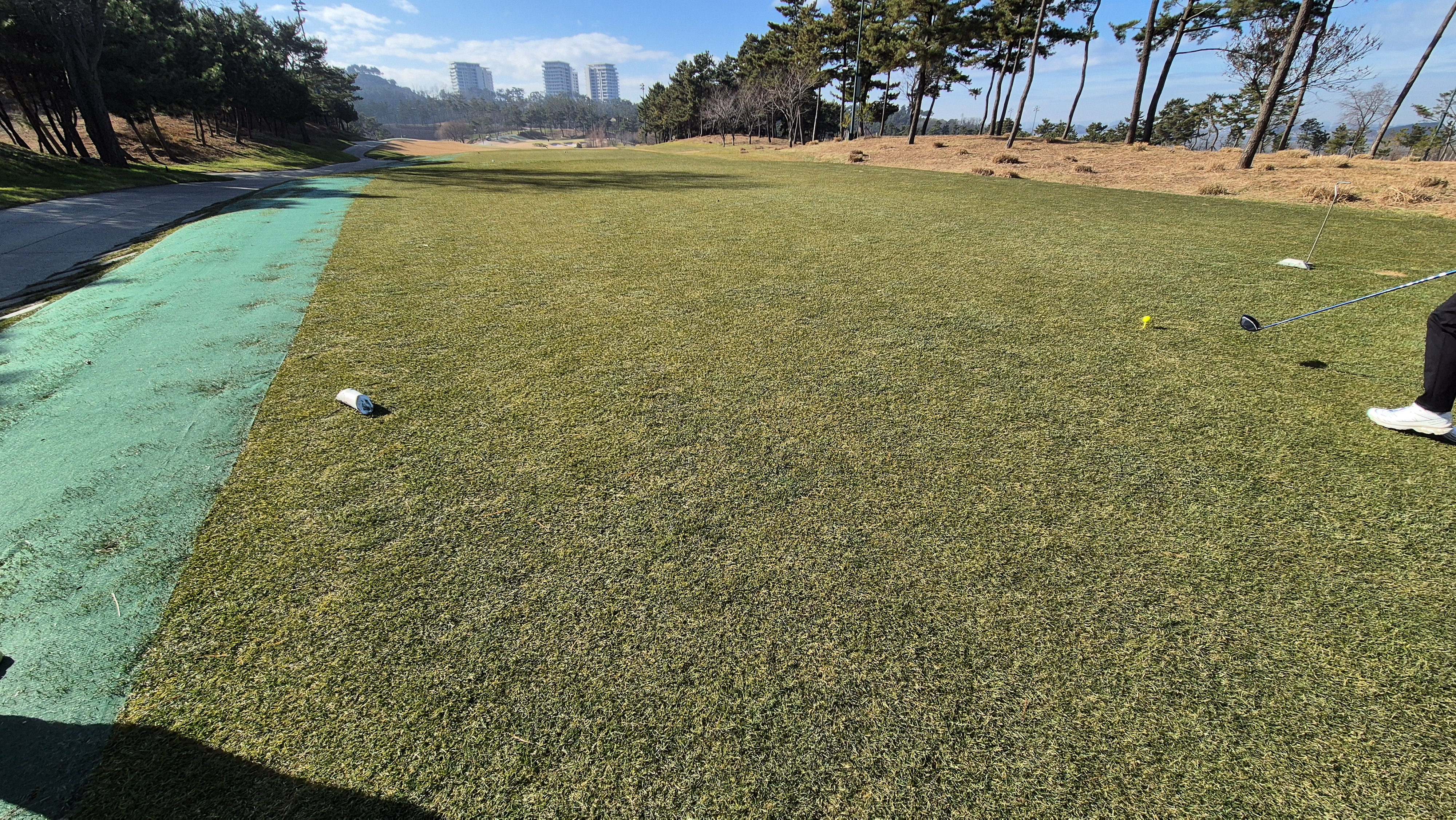 더헤븐cc 사우스-웨스트 코스 티잉구역 상태