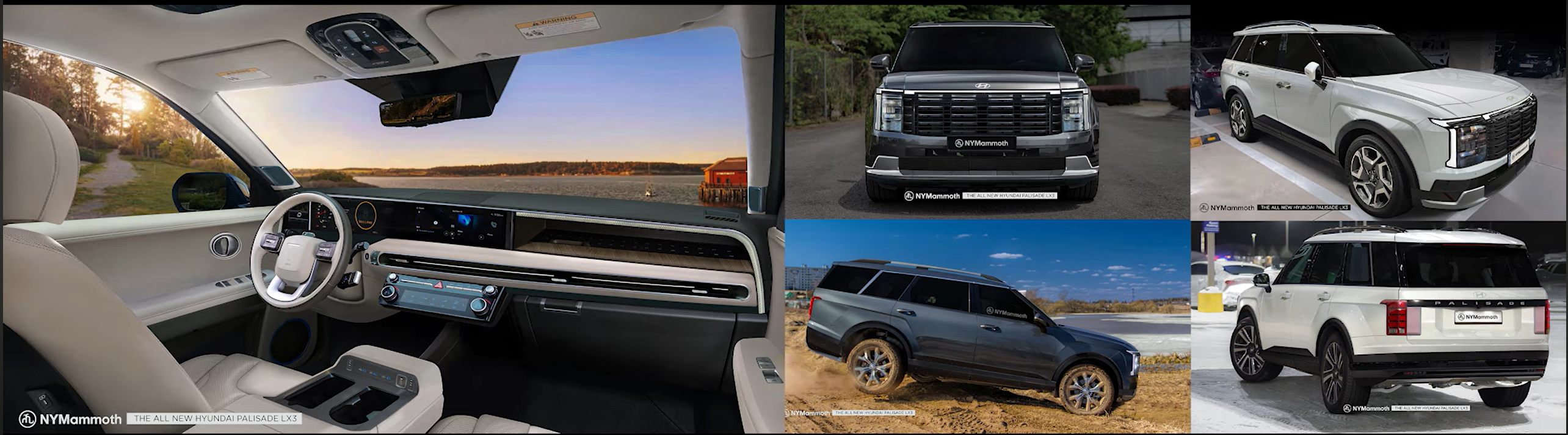 현대자동차 팰리세이드 풀체인지 예상도