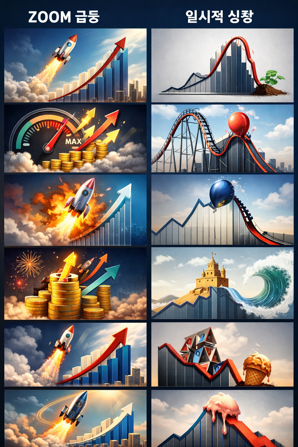 줌(ZOOM) 급등과 일시적 성장의 차이 관련 사진