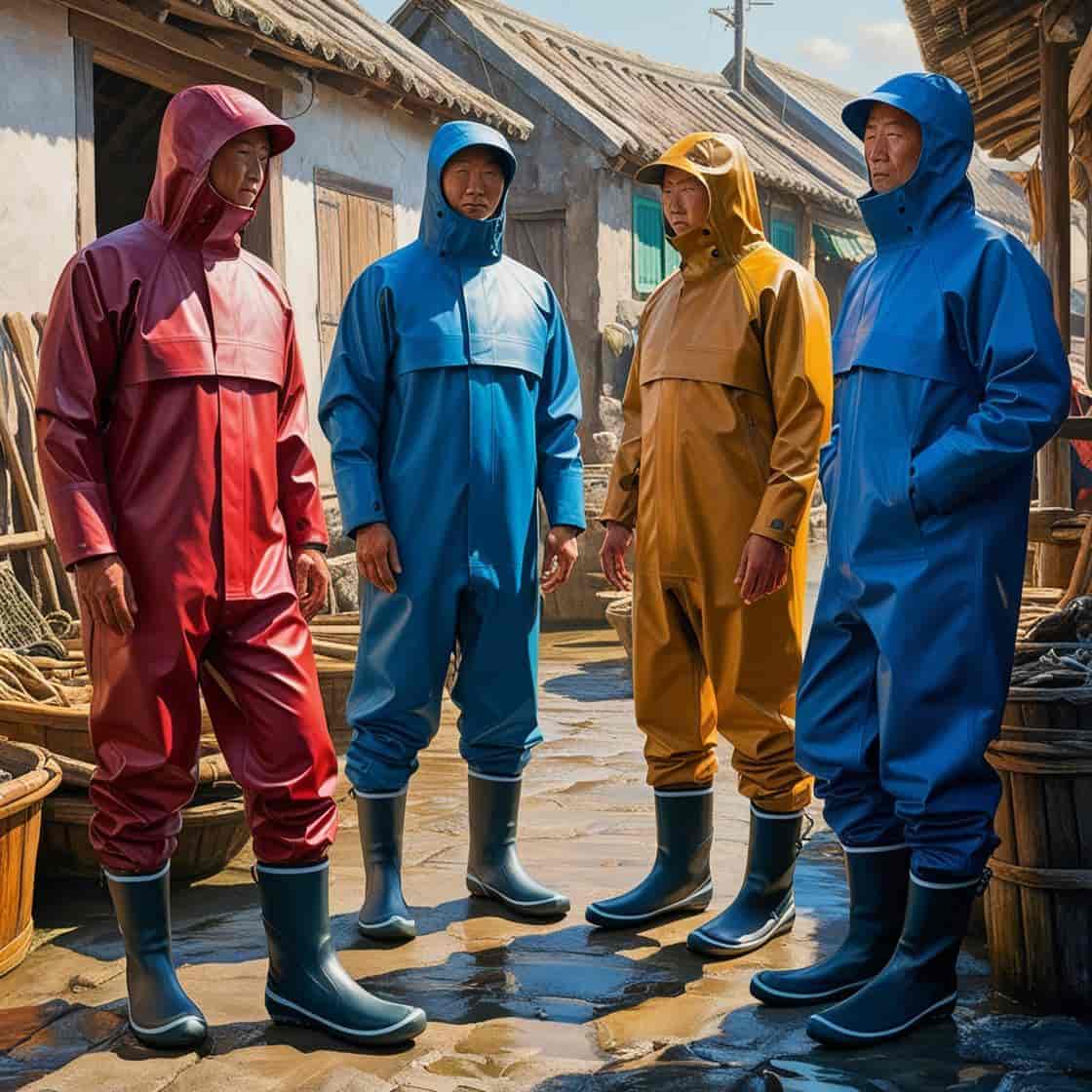 가슴장화를 입은 사람