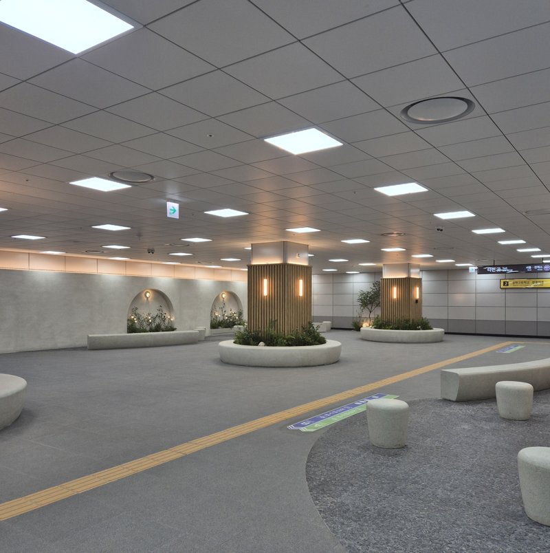 indoor plaza, 운정중앙역 실내광장