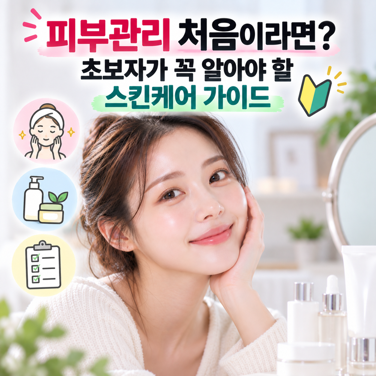 피부관리 처음이라면?