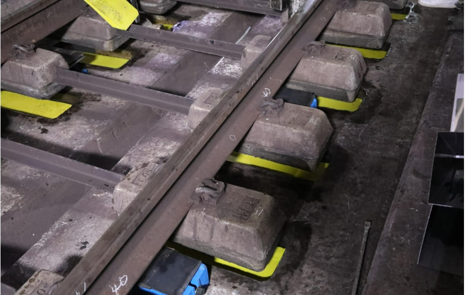 철도연, '지하철 선로' 빠르게 유지보수 '침목 충진 패드' 기술 이전