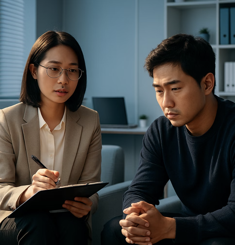 두 번째 기둥, '상담치료' (마음의 뿌리 찾기)