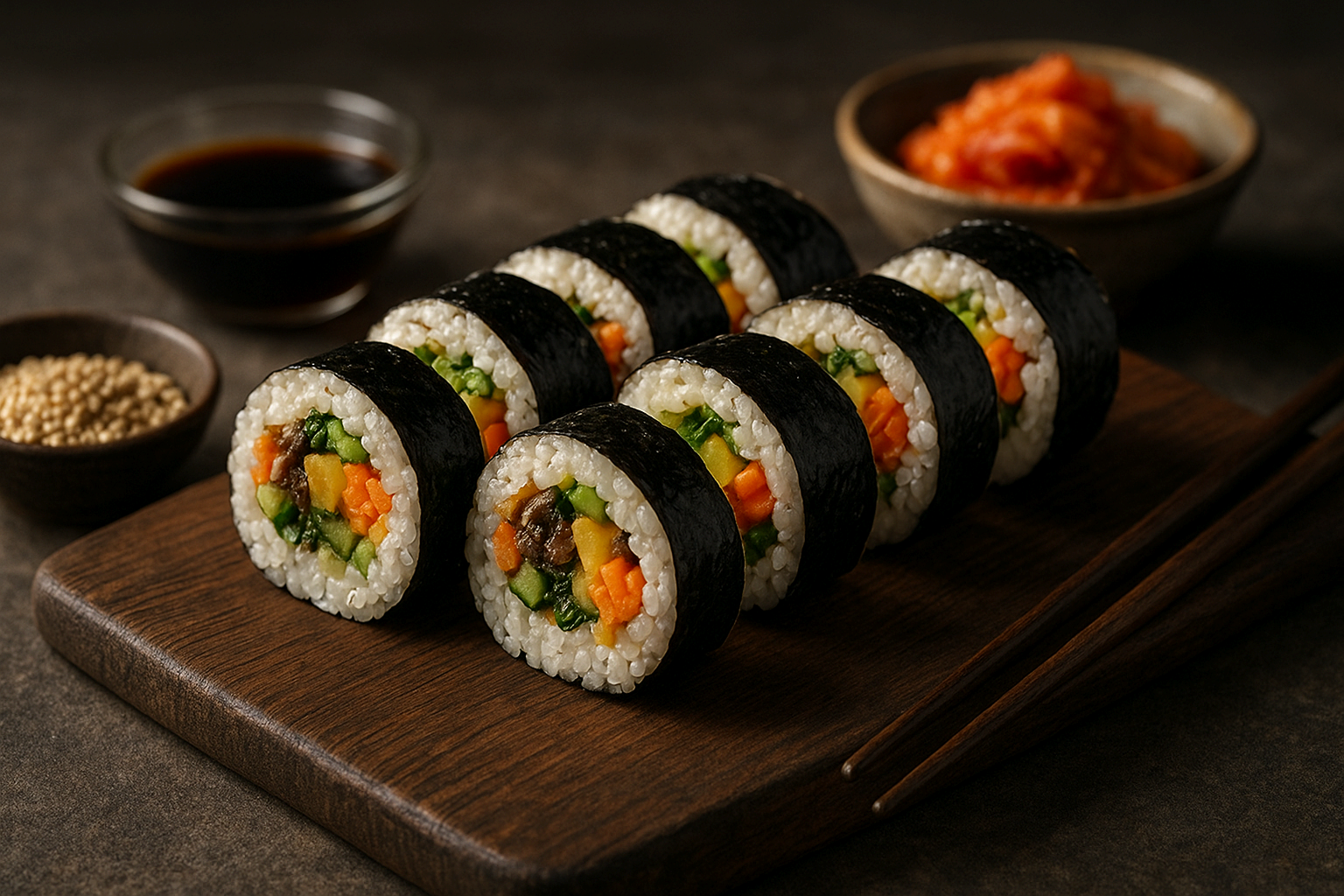 [조리 과학] 김밥 속 재료 맛이 어울리는 화학적 이유