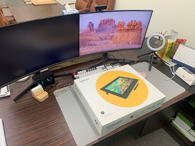 와콤 신티크 16 DTK-1660 박스